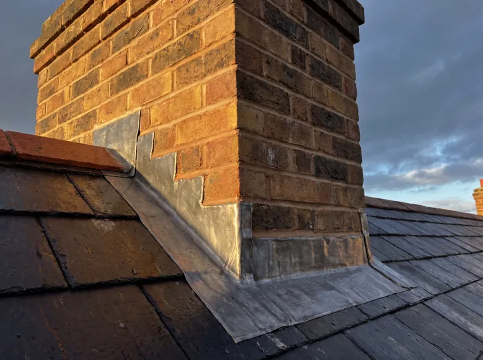 New lead flashing and fresh pointing – Riverstone Roofing, Lincolnshire & Norfolk