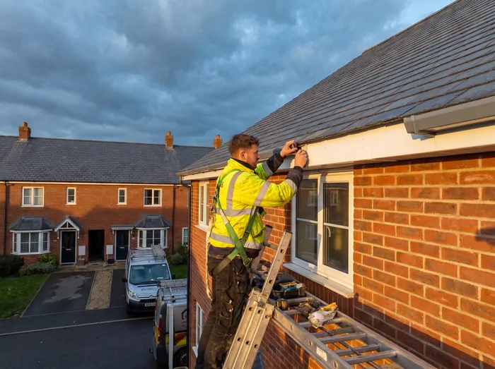 Fitting new fascias and guttering – Riverstone Roofing, Lincolnshire & Norfolk